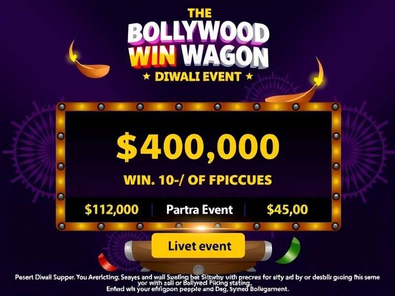 Bollywood Win Wagon Diwali Event
